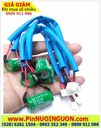 Pin Varta CR1/2AA _Pin CR1/2AA; Pin nuôi nguồn PLC Varta CR1/2AA 1/2AA 950mAh _Made in Germany